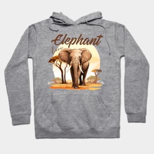 African Elephant Hoodie